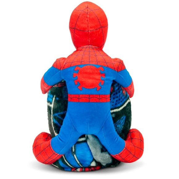 Spider Man Kids Hugger with silk touch thrown touch throw blanket 50 x 60 - Picture 5 of 7